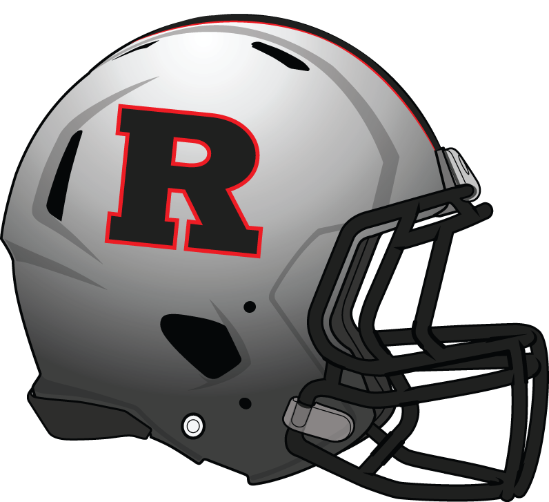 Rutgers Scarlet Knights 2012-Pres Helmet Logo v2 iron on transfers for fabric